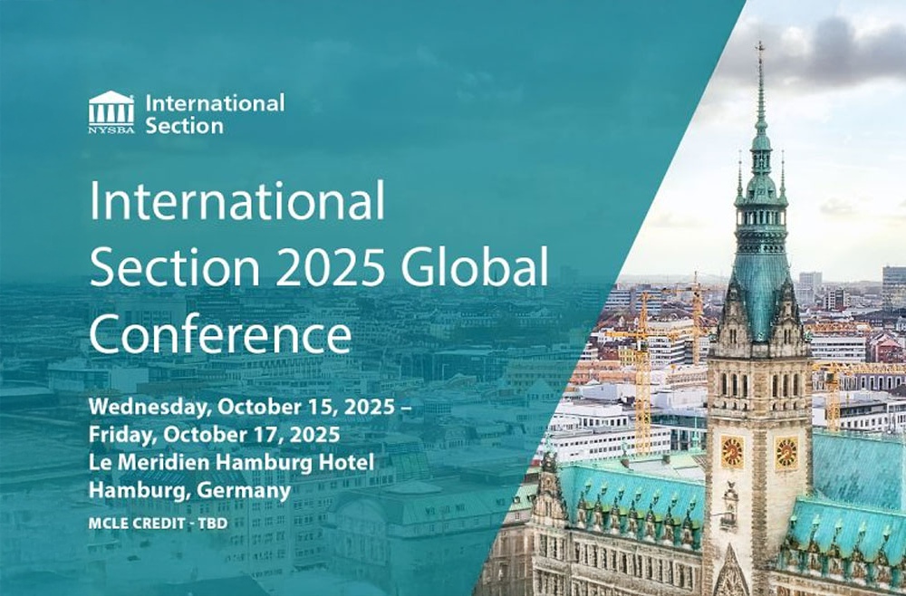 D.L. Morriss and Mohamed F. Sweify Present at the NYSBA International Arbitration Conference in Hamburg, Germany